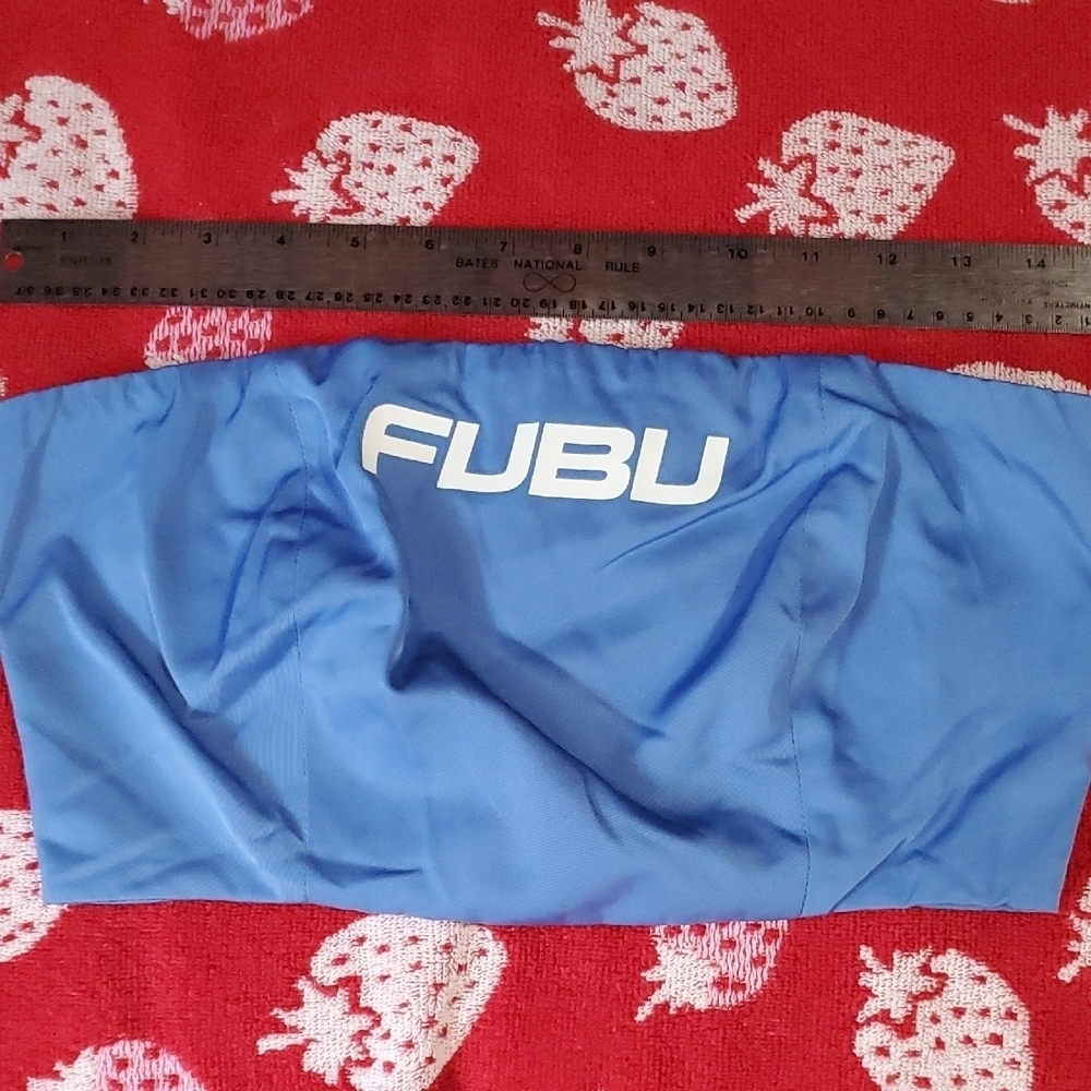 FUBU Blue Tube Top